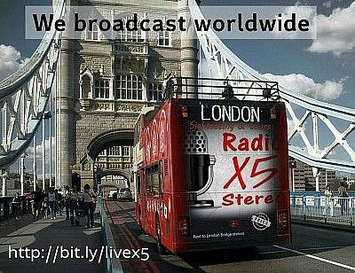 Radio X5 Stereo logo colour