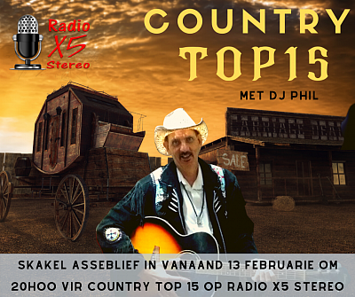 Country Klanke Top 15 met DJ Phil
