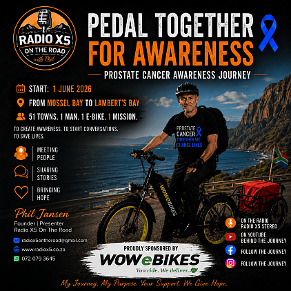 Pedal for prostate Cancer Awareness